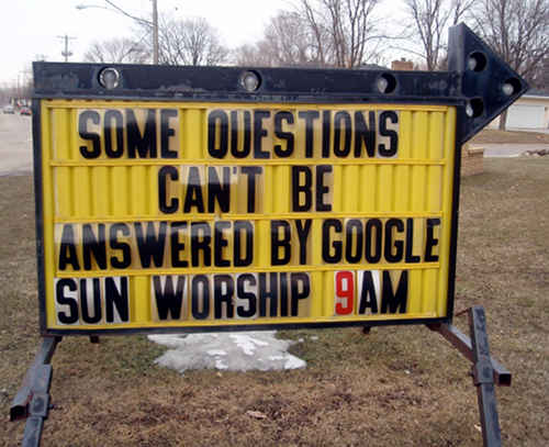 Church Sign
